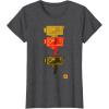 imageKODAK M7 Movie Camera Art TShirtDark Heather Grey