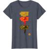 imageKODAK M7 Movie Camera Art TShirtHeather Blue