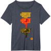 imageKODAK M7 Movie Camera Art TShirtHeather Blue