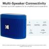 imageKODAK SOUNDBRIX Bluetooth Speaker with HD Sound Portable Wireless IPX4 Water Resistant Upto 5H Playtime V54 for Home Party Outdoor Beach Electronic Gadgets Birthday Gift Gray Stackable SpeakersBackstage Blue