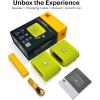 imageKODAK SOUNDBRIX Bluetooth Speaker with HD Sound Portable Wireless IPX4 Water Resistant Upto 5H Playtime V54 for Home Party Outdoor Beach Electronic Gadgets Birthday Gift Yellow Stackable SpeakersYellin Yellow