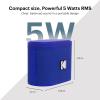 imageKODAK SOUNDBRIX Bluetooth Speaker with HD Sound Portable Wireless IPX4 Water Resistant Upto 5H Playtime V54 for Home Party Outdoor Beach Electronic Gadgets Birthday Gift Gray Stackable SpeakersBackstage Blue