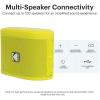 imageKODAK SOUNDBRIX Bluetooth Speaker with HD Sound Portable Wireless IPX4 Water Resistant Upto 5H Playtime V54 for Home Party Outdoor Beach Electronic Gadgets Birthday Gift Gray Stackable SpeakersYellin Yellow