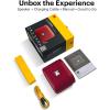 imageKODAK SOUNDBRIX Bluetooth Speaker with HD Sound Portable Wireless IPX4 Water Resistant Upto 5H Playtime V54 for Home Party Outdoor Beach Electronic Gadgets Birthday Gift Gray Stackable SpeakersReverb Red