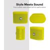 imageKODAK SOUNDBRIX Bluetooth Speaker with HD Sound Portable Wireless IPX4 Water Resistant Upto 5H Playtime V54 for Home Party Outdoor Beach Electronic Gadgets Birthday Gift Yellow Stackable SpeakersYellin Yellow