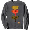 imageKODAK M7 Movie Camera Art SweatshirtDark Heather Grey