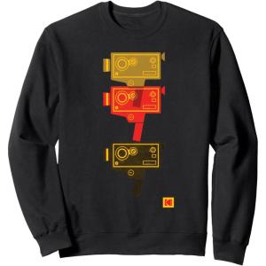 imageKODAK M7 Movie Camera Art SweatshirtBlack