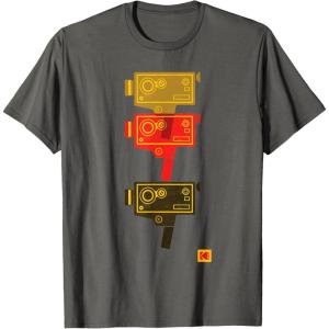 imageKODAK M7 Movie Camera Art TShirtAsphalt Grey