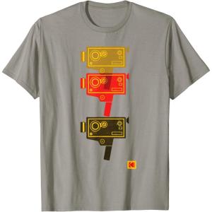 imageKODAK M7 Movie Camera Art TShirtSlate Grey