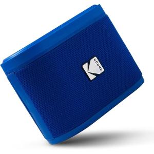 imageKODAK SOUNDBRIX Bluetooth Speaker with HD Sound Portable Wireless IPX4 Water Resistant Upto 5H Playtime V54 for Home Party Outdoor Beach Electronic Gadgets Birthday Gift Gray Stackable SpeakersBackstage Blue