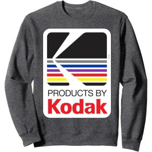 imageProducts By Kodak Vintage Logo SweatshirtDark Heather Grey