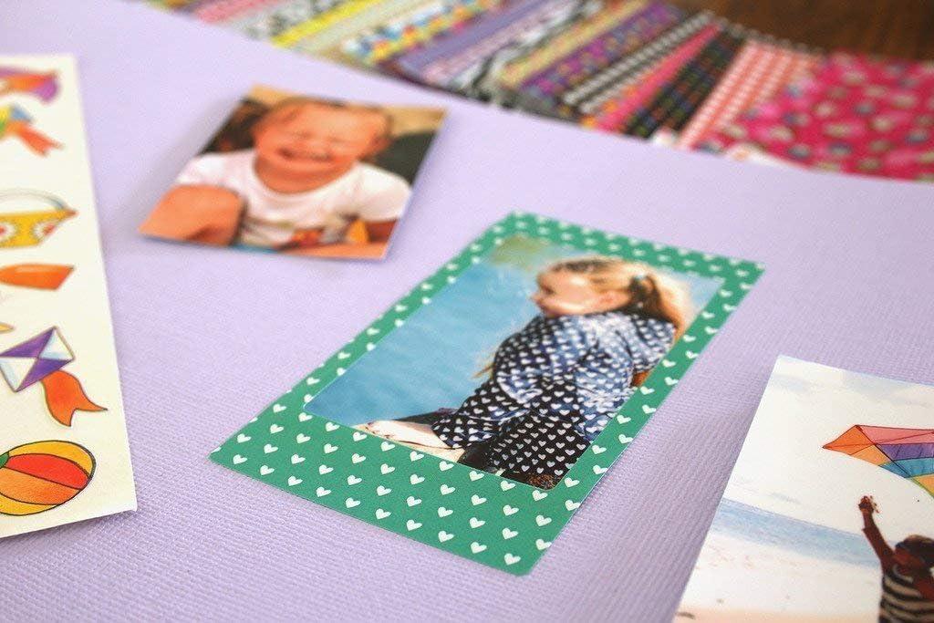 imageKodak Colorful Fun ampamp Decorative Photo Border Stickers for 2x3 Photo Paper Printomatic Mini Shot Mini 2  Pack of 100