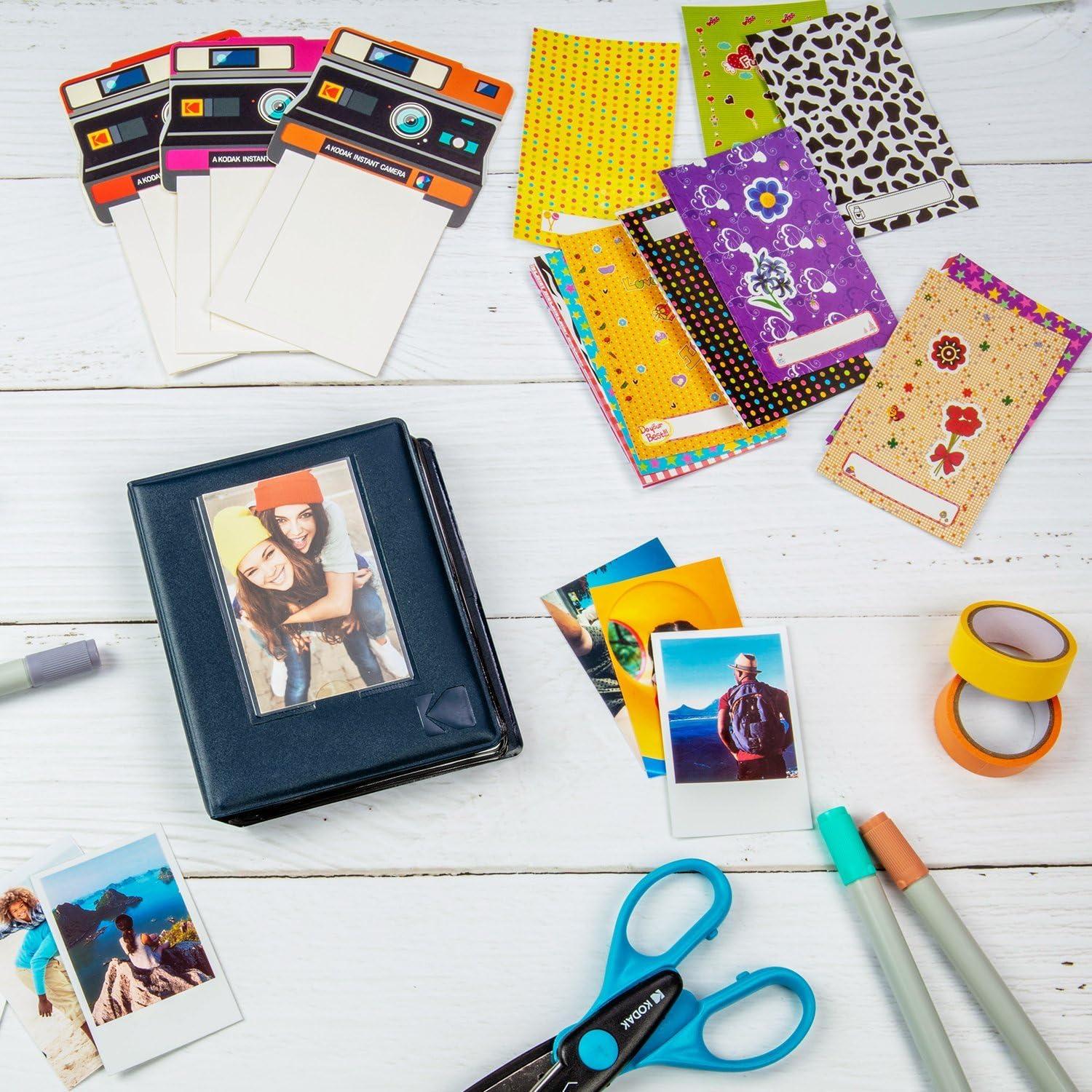 imageKodak Colorful Fun ampamp Decorative Photo Border Stickers for 2x3 Photo Paper Printomatic Mini Shot Mini 2  Pack of 100