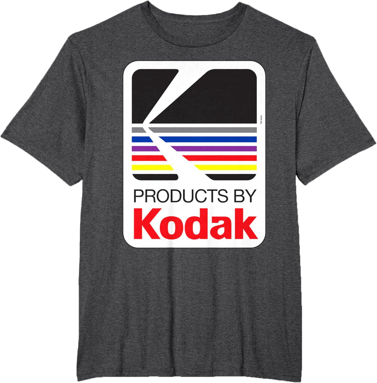 imageProducts By Kodak Vintage Logo TShirtDark Heather Grey