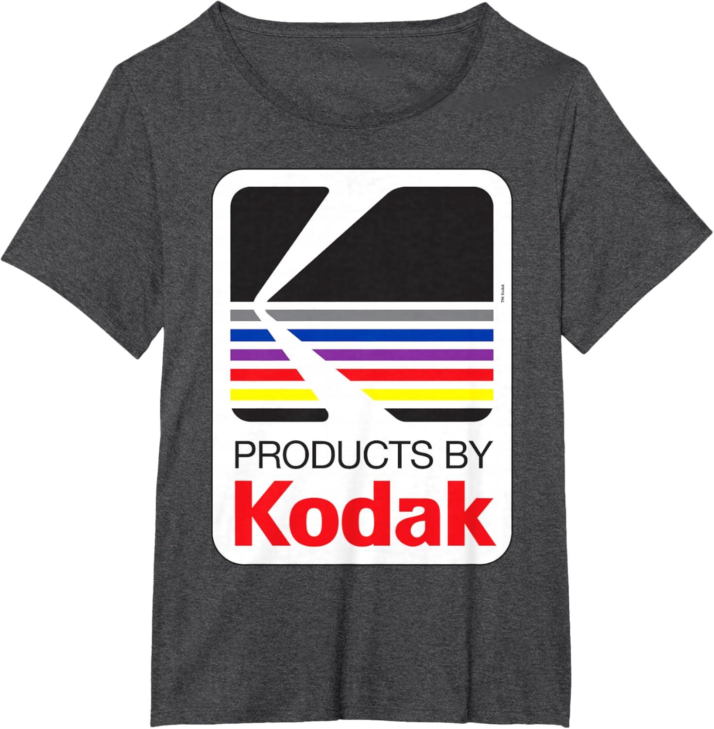 imageProducts By Kodak Vintage Logo TShirtDark Heather Grey