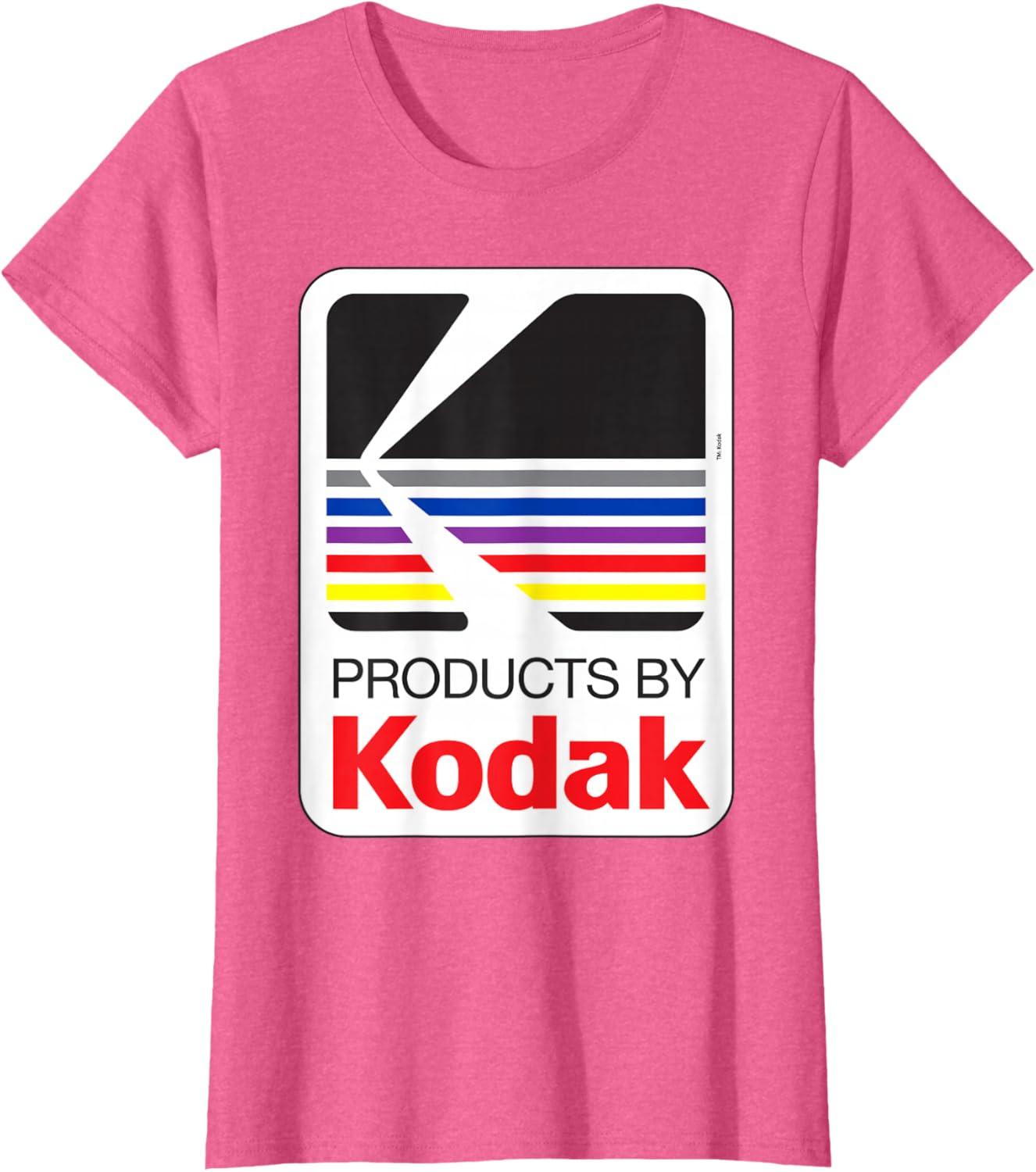 imageProducts By Kodak Vintage Logo TShirtPink Heather