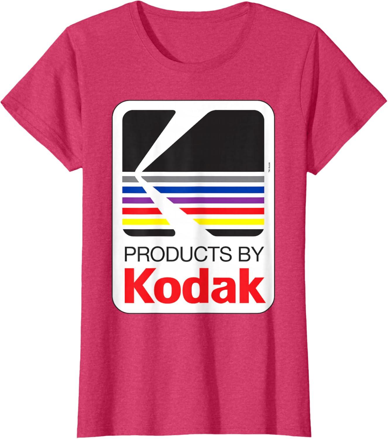 imageProducts By Kodak Vintage Logo TShirtRed Heather