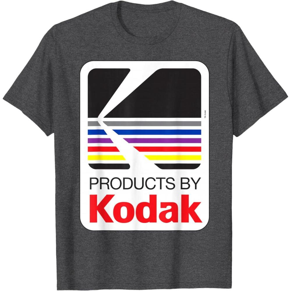 imageProducts By Kodak Vintage Logo TShirtDark Heather Grey