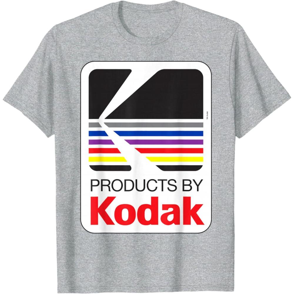 imageProducts By Kodak Vintage Logo TShirtHeather Grey