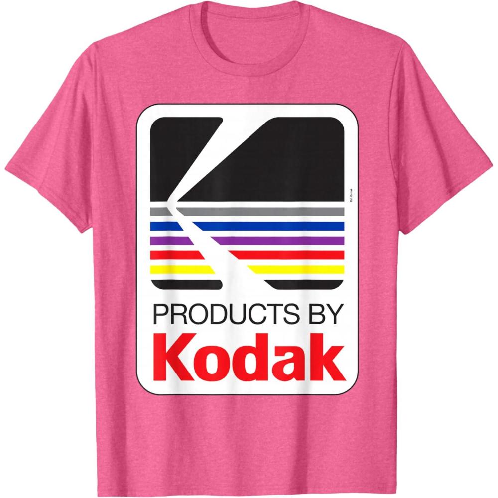 imageProducts By Kodak Vintage Logo TShirtPink Heather
