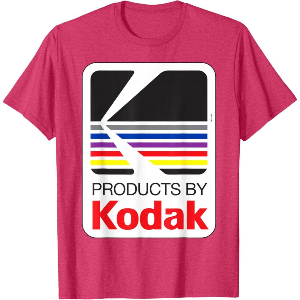 imageProducts By Kodak Vintage Logo TShirtRed Heather
