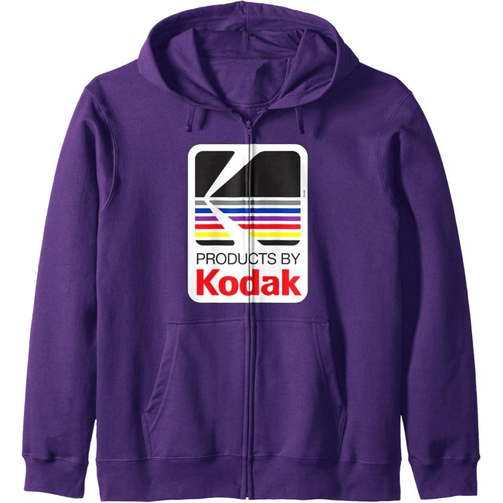 imageProducts by Kodak Vintage Logo Zip HoodiePurple