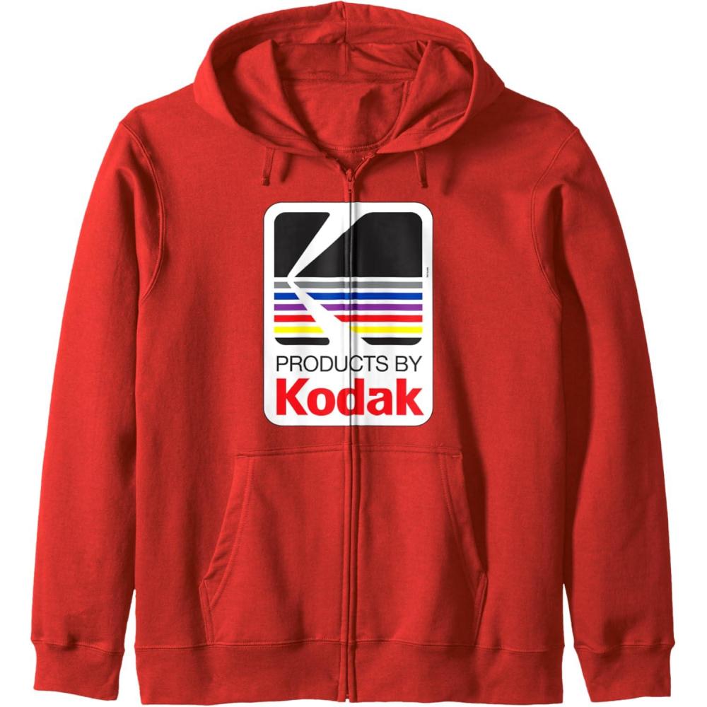 imageProducts by Kodak Vintage Logo Zip HoodieRed