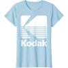 image80s Vintage Kodak Logo  White TShirtBaby Blue