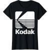 image80s Vintage Kodak Logo  White TShirtBlack