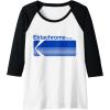 imageEktachrome Film Vintage Logo Raglan Baseball TeeBlackWhite