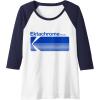 imageEktachrome Film Vintage Logo Raglan Baseball TeeNavy BlueWhite