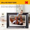 imageKODAK 101 Inch WiFi Digital Picture Frame1280x800 HD IPS Touch Screen Electronic Smart Photo Frame with 32 GB Memory AutoRotate Instantly Share PhotosVideos AnywhereBlackWood