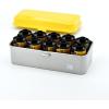 imageKODAK 120135 Film Case  for 8 Rolls of 120 Films  10 Rolls of 35mm Films  Retro Steel Case to Sort ampamp Safeguard Film Film is not Included RedYellow