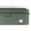 imageKODAK 120135 Film Case  for 8 Rolls of 120 Films  10 Rolls of 35mm Films  Retro Steel Case to Sort ampamp Safeguard Film Olive Retro