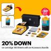 imageKODAK Dock ERA Plus 4PASS Instant Photo Printer 4x6 inches 90 Sheets BundlePrinter  90 Sheets  Accessories