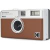 imageKODAK EKTAR H35 Half Frame Film Camera 35mm Reusable FocusFree Lightweight EasytoUse Black Film ampamp AAA Battery are not IncludedBrown
