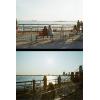 imageKODAK EKTAR H35N Half Frame Film Camera Bundle with Kodak Ultramax 40024EXP 35mm Roll Film Glazed Pink BundleStriped Silver