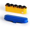 imageKODAK Film Case  for 5 Rolls of 35mm Films  Compact Retro Steel Case to Sort and Safeguard Film Rolls Film is not Included SilverBlue