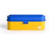 imageKODAK Film Case  for 5 Rolls of 35mm Films  Compact Retro Steel Case to Sort and Safeguard Film Rolls Film is not Included SilverBlue