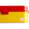 imageKODAK Film Case  for 5 Rolls of 35mm Films  Compact Retro Steel Case to Sort and Safeguard Film Rolls Film is not Included SilverRed