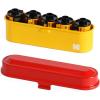 imageKODAK Film Case  for 5 Rolls of 35mm Films  Compact Retro Steel Case to Sort and Safeguard Film Rolls Film is not Included SilverRed