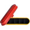 imageKODAK Film Case  for 5 Rolls of 35mm Films  Compact Retro Steel Case to Sort and Safeguard Film Rolls Film is not Included SilverRed