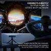 imageKODAK Luma 400 Portable HD Smart Projector  WiFi Bluetooth HDMI ampamp USB Compatible Mini Home Theater System Up to 150  720p Native Resolution 4K 200 ansi Lumens  Tripod Included