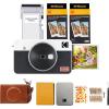 imageKODAK Mini Shot 2 Retro 4PASS 2in1 Instant Camera and Photo Printer 21x34 inches  8 Sheets YellowWhite