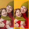 imageKODAK Mini Shot 3 Retro 4PASS 2in1 Instant Digital Camera and Photo Printer 3x3 inchesWhite