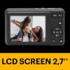 imageKODAK PIXPRO FZ55BL 16MP Digital Camera 5X Optical Zoom 28mm Wide Angle 1080P Full HD Video LiIon Battery 27quot LCD Vlogging Camera BlueBlue