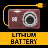 imageKODAK PIXPRO FZ55BL 16MP Digital Camera 5X Optical Zoom 28mm Wide Angle 1080P Full HD Video LiIon Battery 27quot LCD Vlogging Camera BlueRed