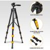 imageKODAK PhotoGear 2in1 Tripod ampamp Monopod  Lightweight 70quot 4Section FlipLock Aluminum  Converts to 645quot Monopod  QuickRelease Plates 3Way Swivel Head Bubble Level  BONUS EGuide ampamp CaseTripod With Remote