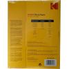 imageKODAK Picture Paper Vivid 4quotx6quot 100 count 66lb230gm2 weight 119 mil thickness Vivid color picture paper THIS PRODUCT IS NOT COMPATIBLE WITH THE KODAK DOCK PRINTERquot85 x 11  50 Sheets