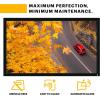 imageKODAK Projector Screen  100 Fixed Frame Home Projection Screen with Black Velvet Frame Durable PVC ampamp Wall Mount Kit  160 View Angle 169 11 Full HD 4K 8K ampamp Active 3D Ready for Movies ampamp Gaming100 